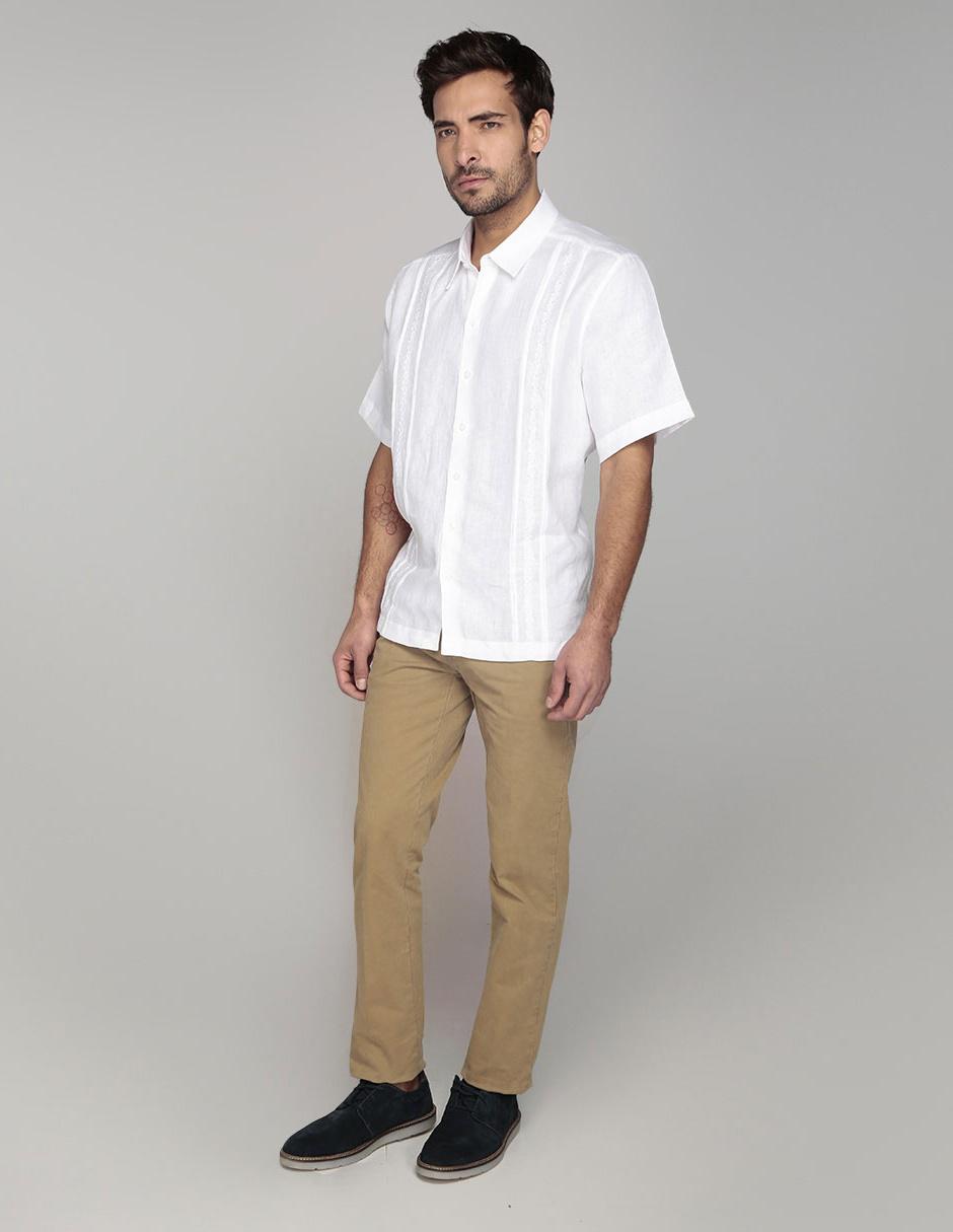 Guayabera manga corta para hombre 3