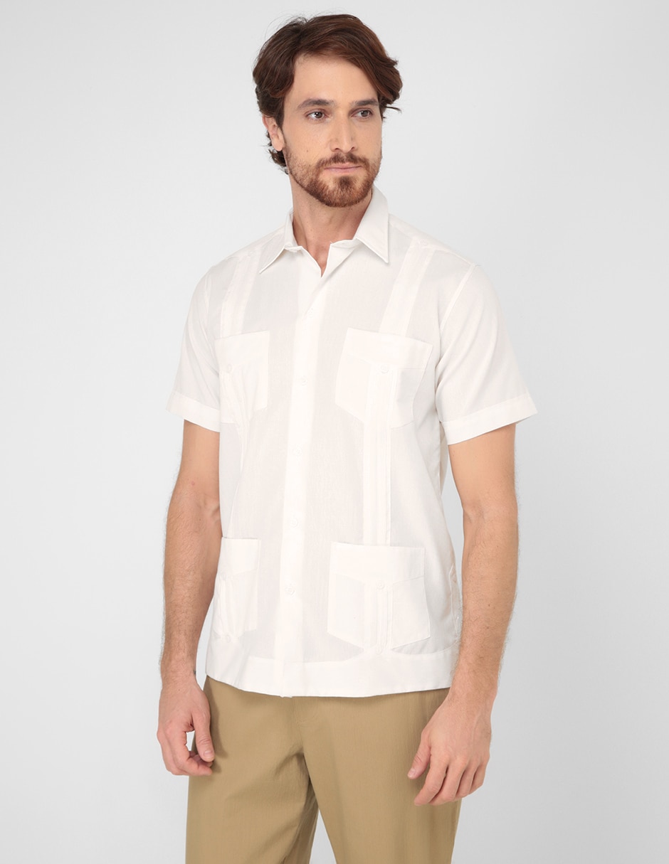 Guayabera manga corta para hombre Guayabera manga corta para hombre