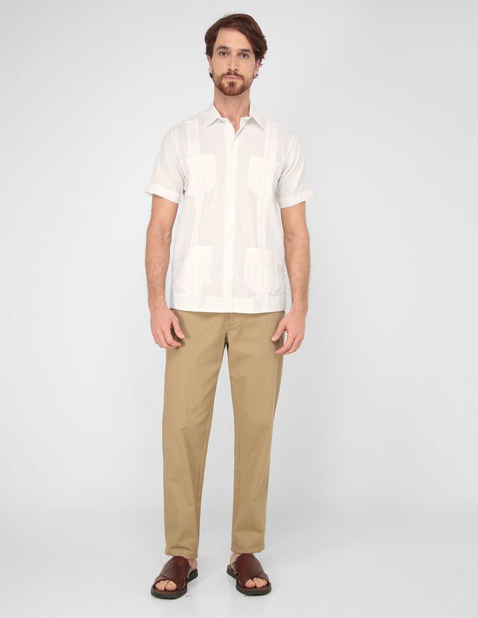 GUAYABERA R STREET A-1 REGUL, G, BEIGE