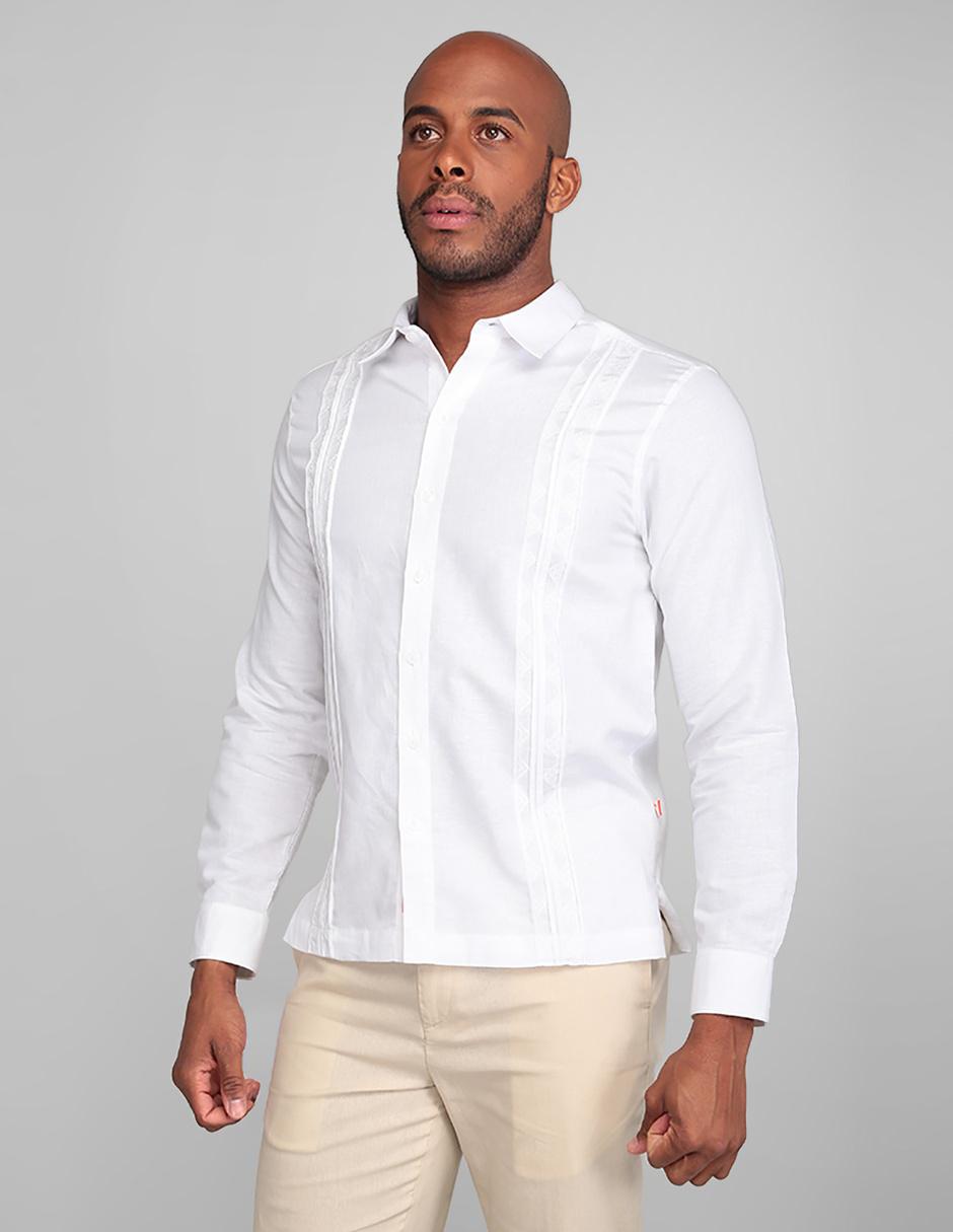 guayabera slim fit