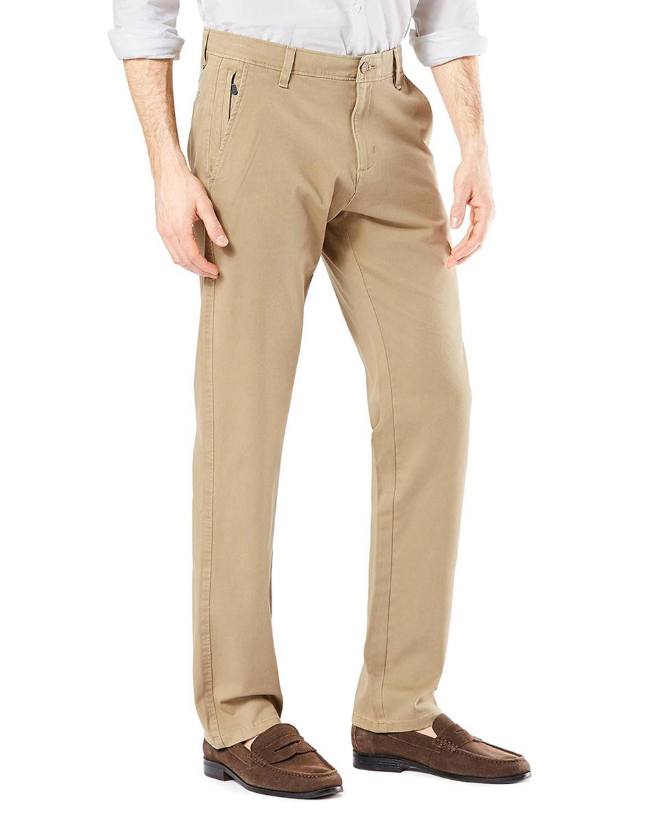 Pantalón casual chino slim de algodón para hombre 2