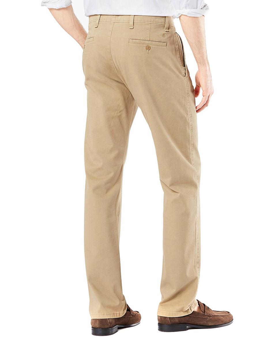 Pantalón casual chino slim de algodón para hombre 3