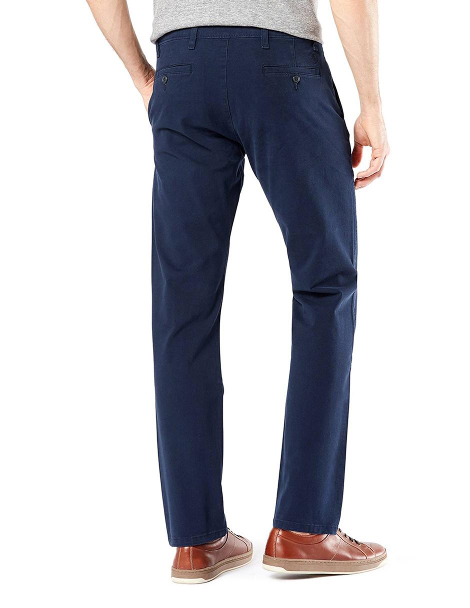 Pantalón casual regular slim de algodón para hombre 3
