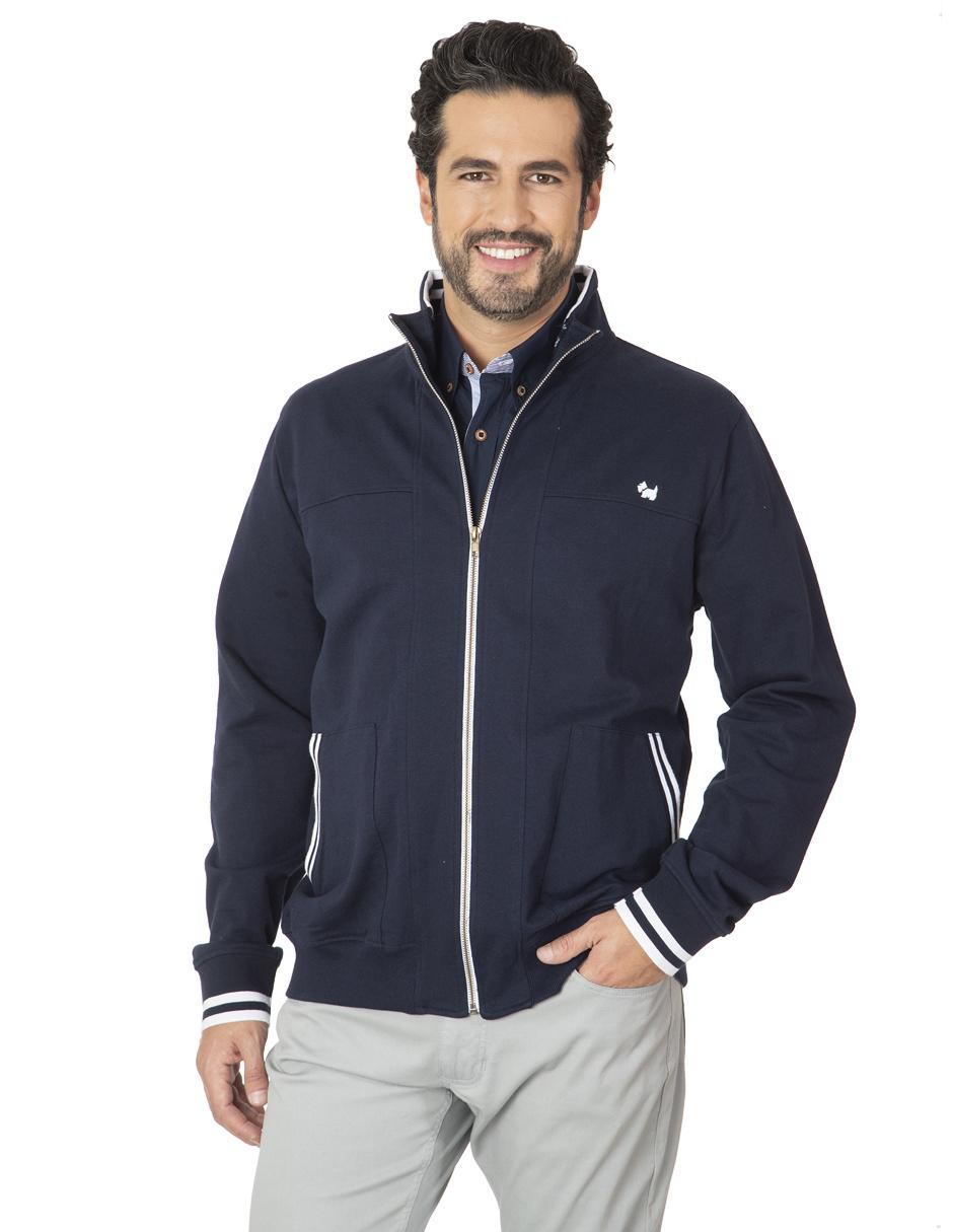 Sudadera Ferrioni cuello alto azul marino en Liverpool