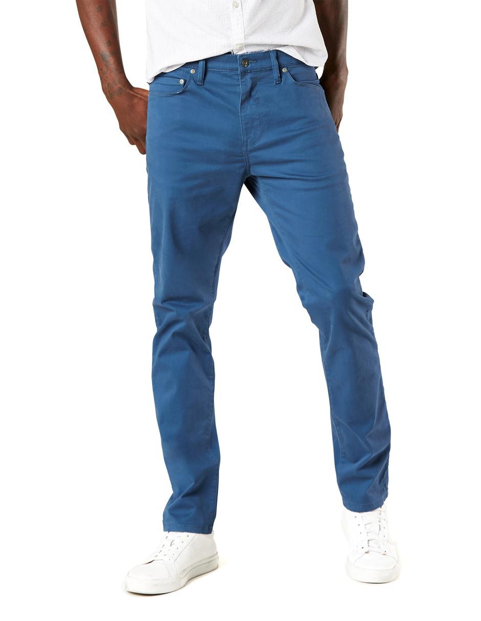 Pantalón casual Dockers corte slim azul en Liverpool