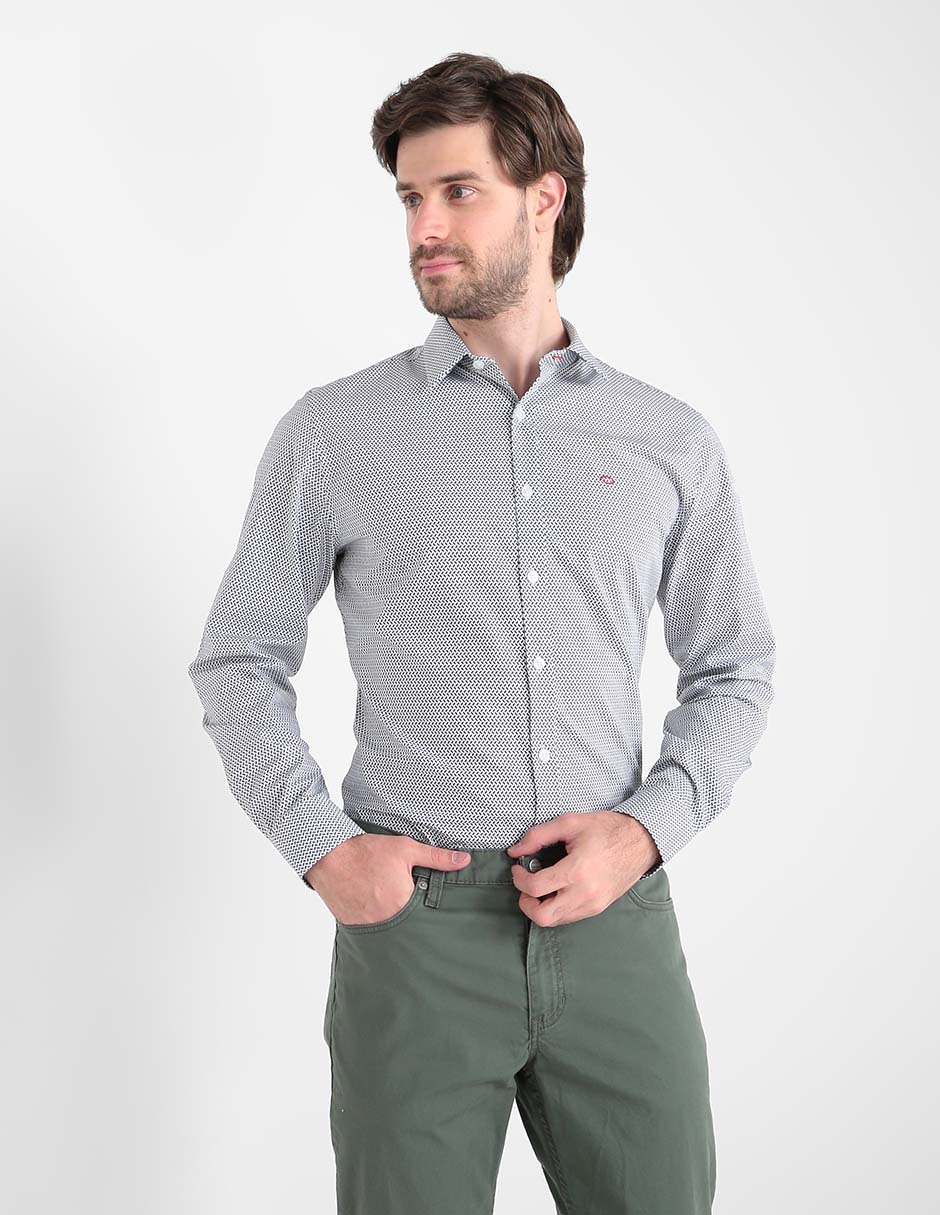 corte slim camisa