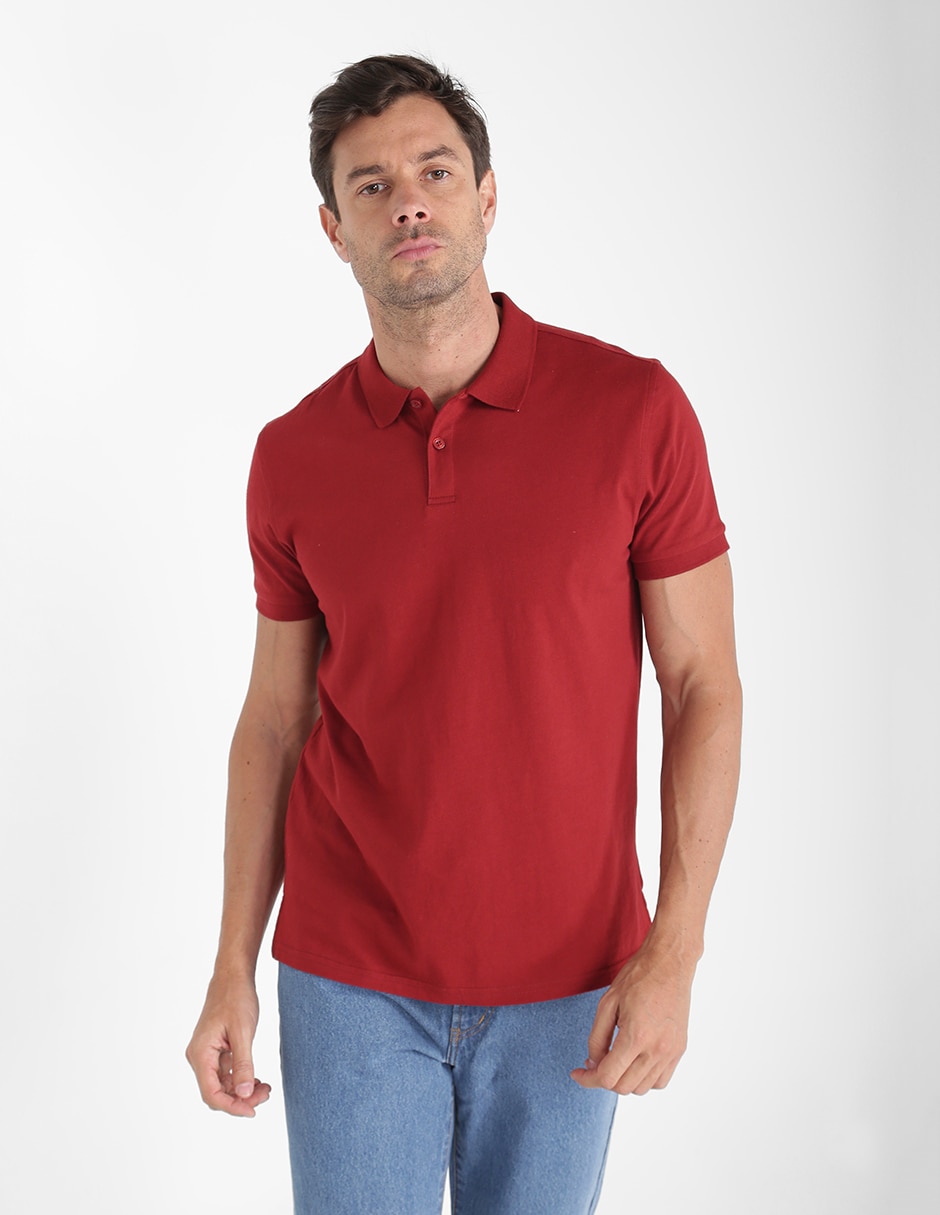 Playera tipo polo para hombre