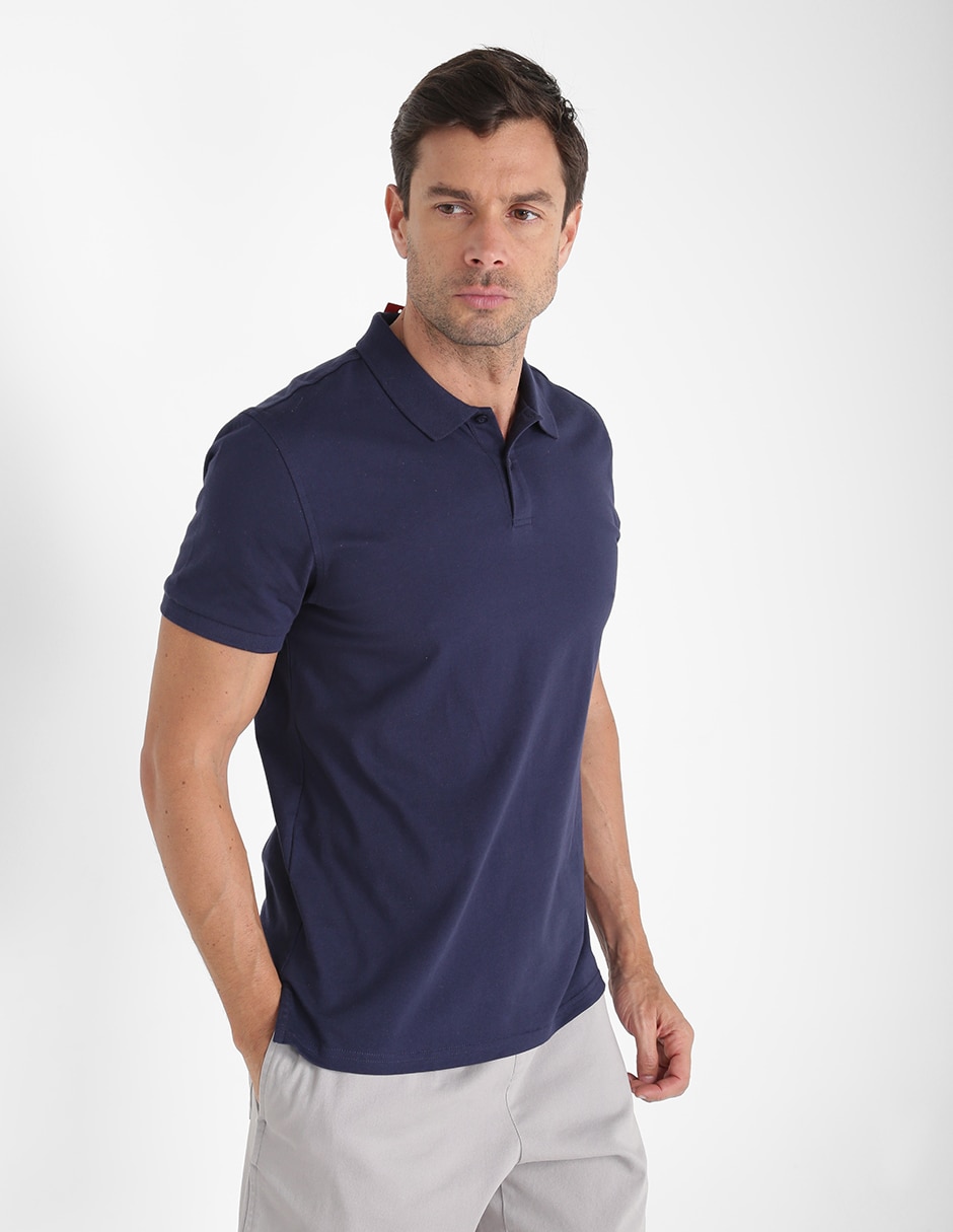 Playera tipo polo para hombre