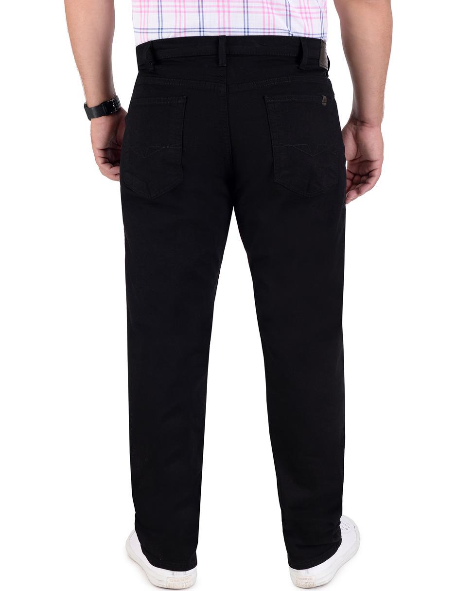 Jeans straight lavado obscuro para hombre 2