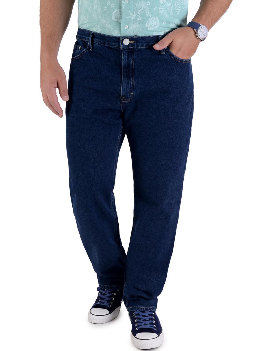Jeans straight lavado obscuro para hombre Jeans straight lavado obscuro para hombre