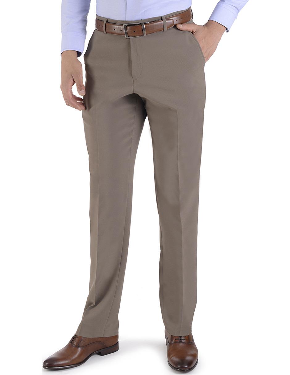 Pantalón de vestir recto para hombre