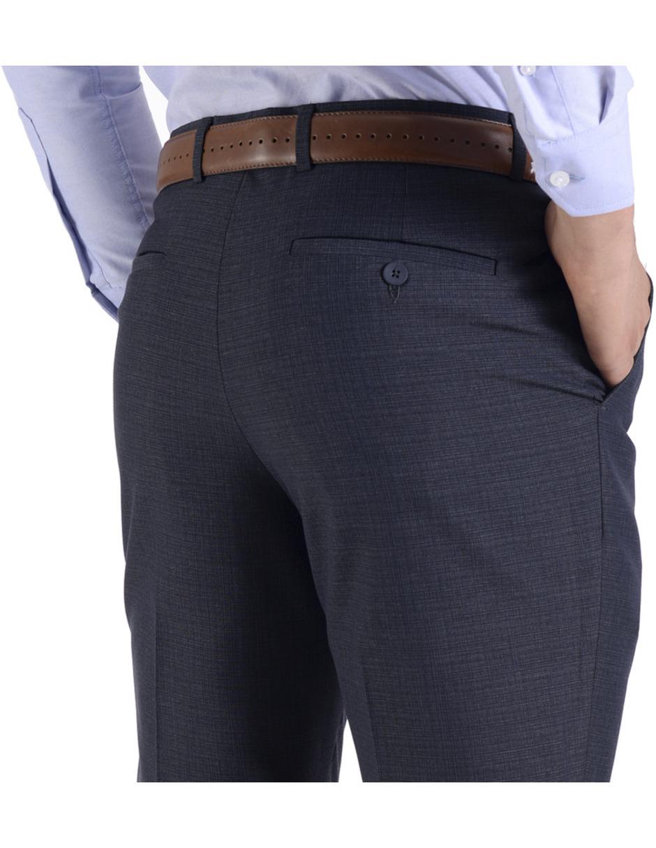 Pantalón de vestir recto para hombre 4