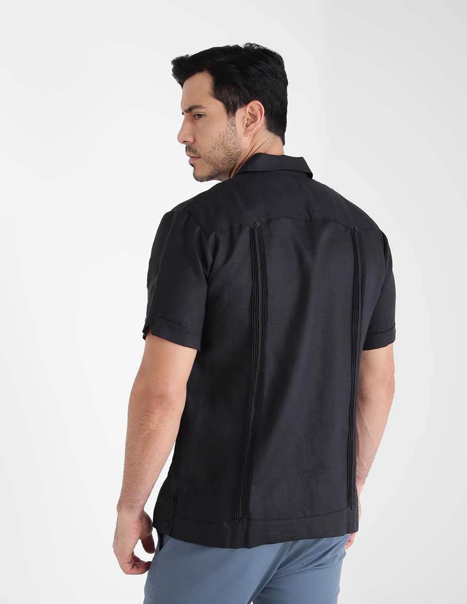 Guayabera manga corta para hombre 2