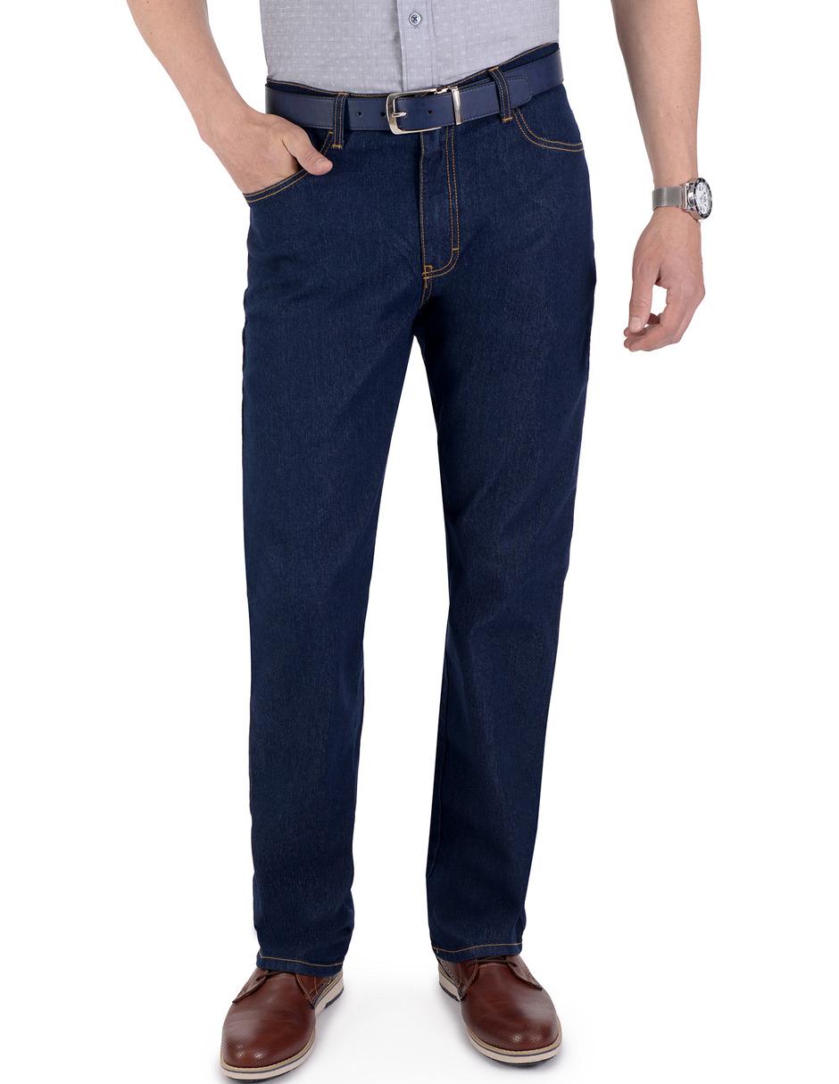 Pantalón recto de algodón para hombre
