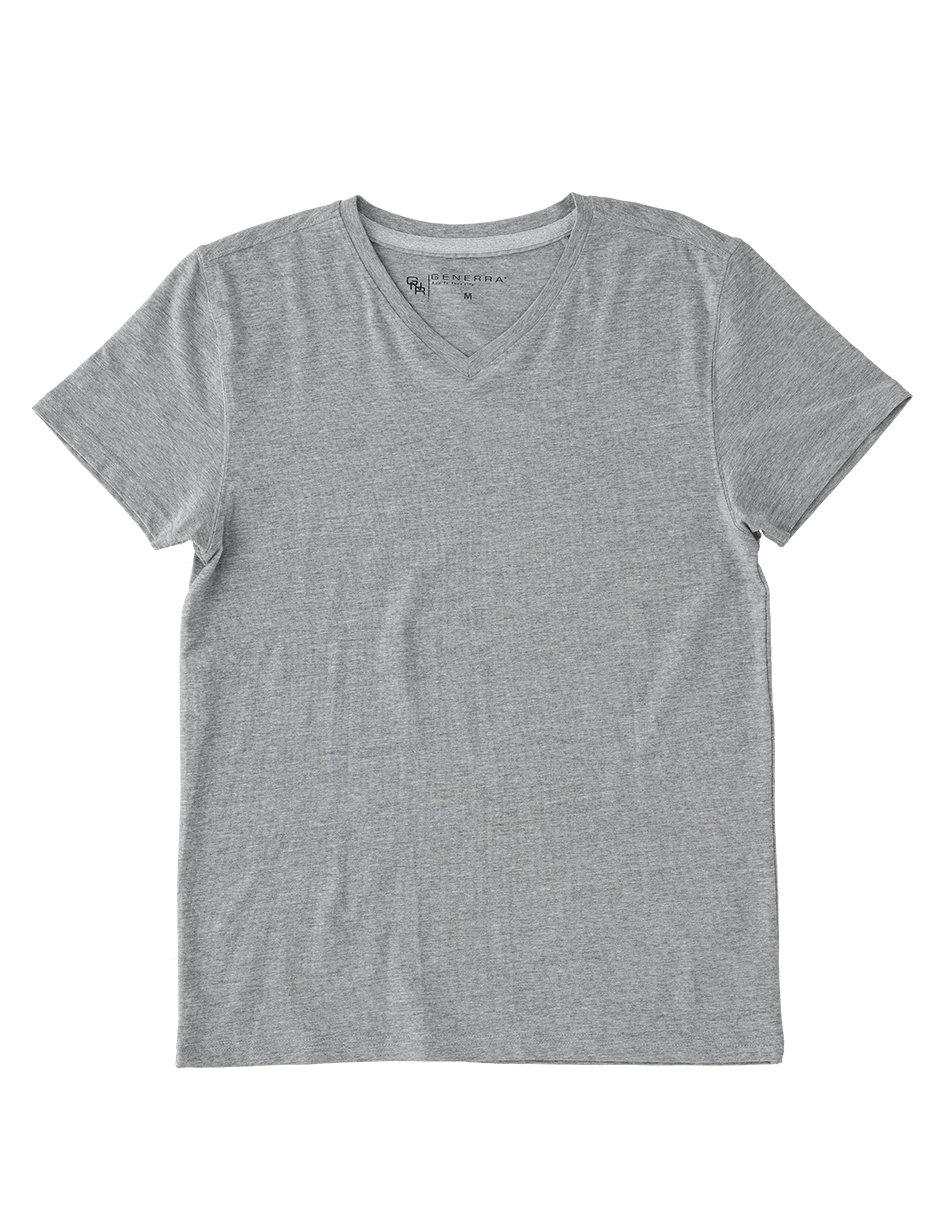 Playera cuello V para hombre 3