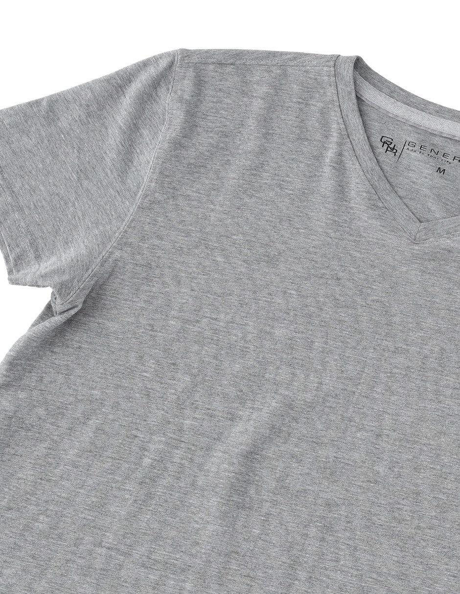 Playera cuello V para hombre 4