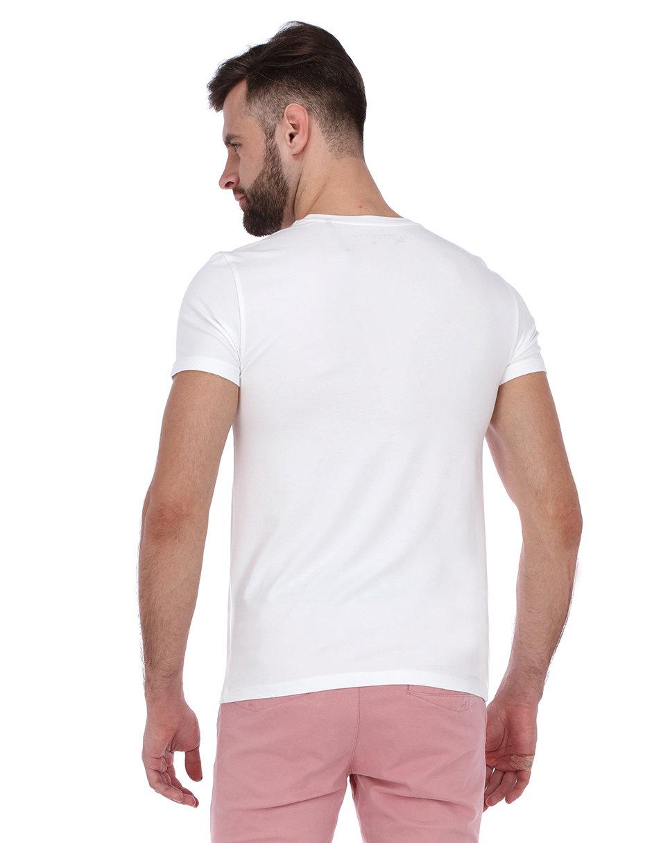 Playera cuello redondo para hombre 2