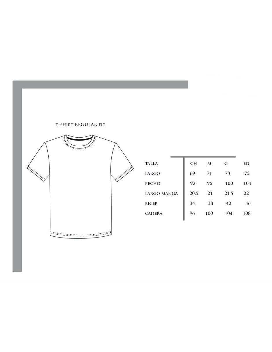 Playera cuello redondo para hombre 7