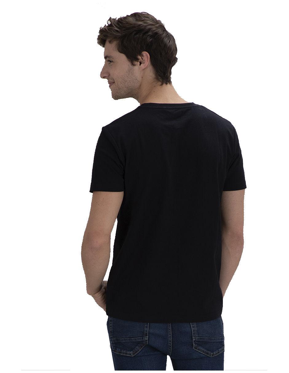 Playera cuello redondo para hombre