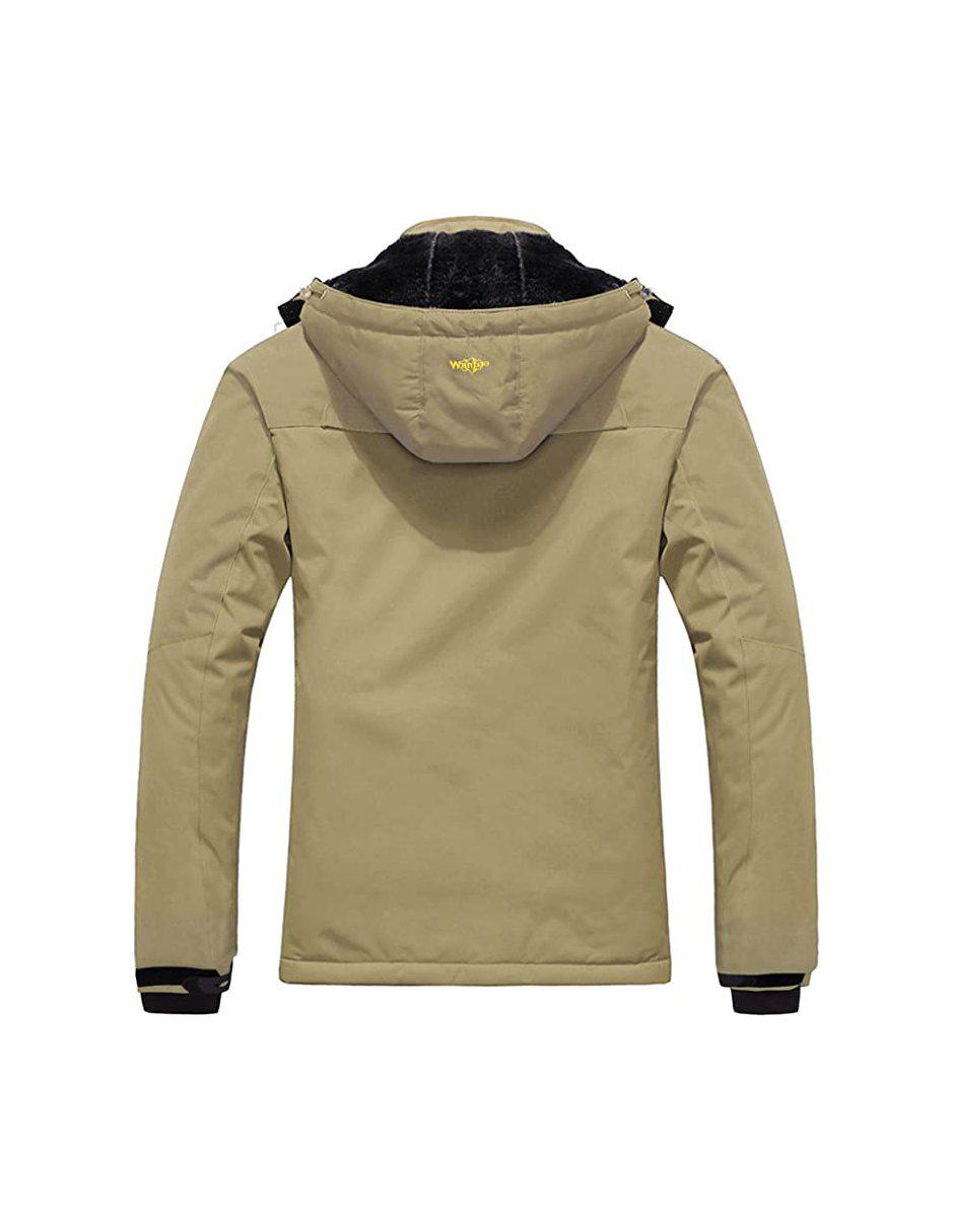 Chamarra casual Impermeable con bolsillos para hombre 4