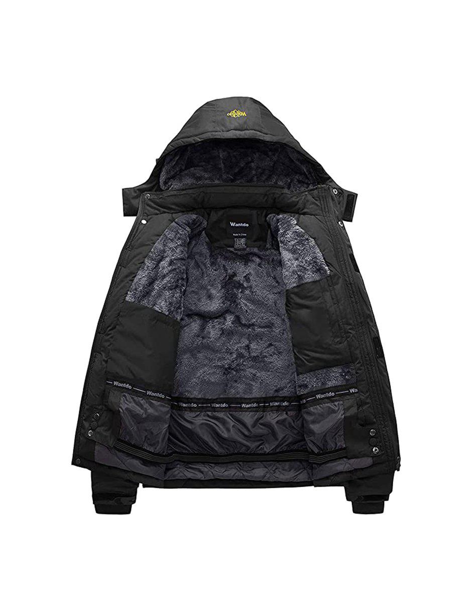 Chamarra casual impermeable con bolsillos para hombre 4
