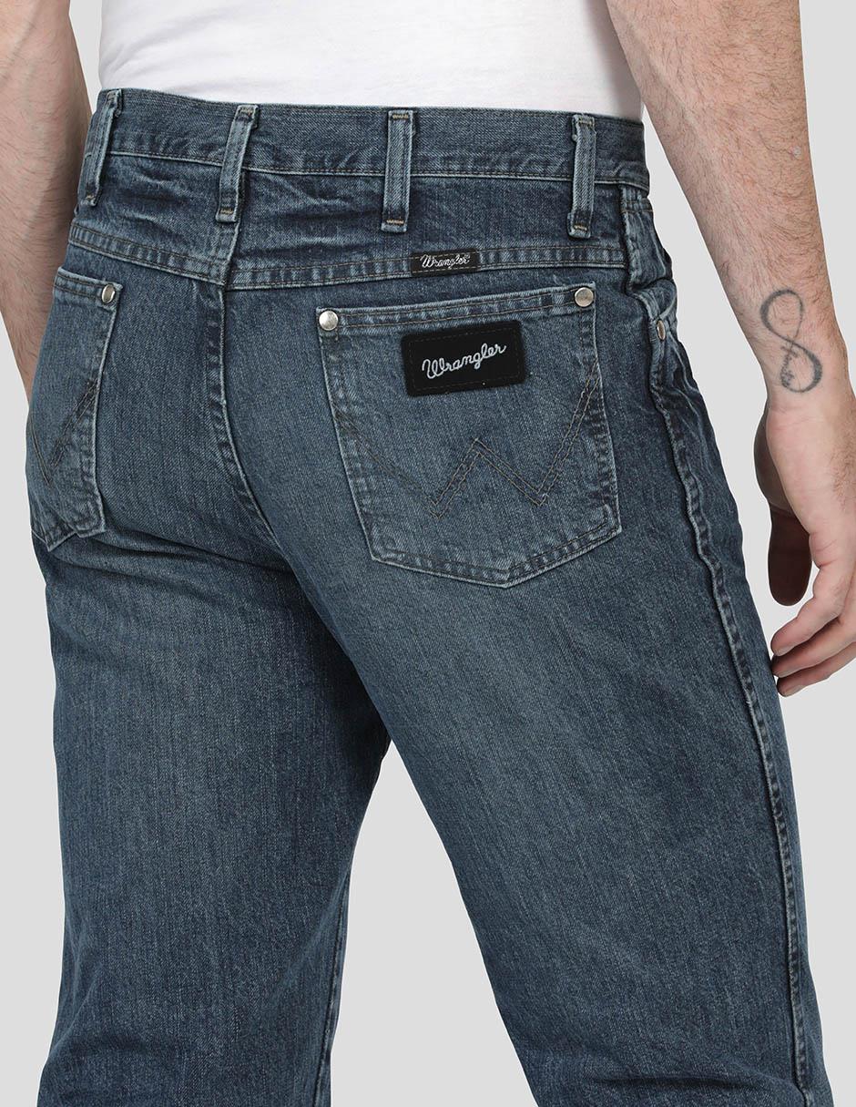 Jeans slim deslavado para hombre 4