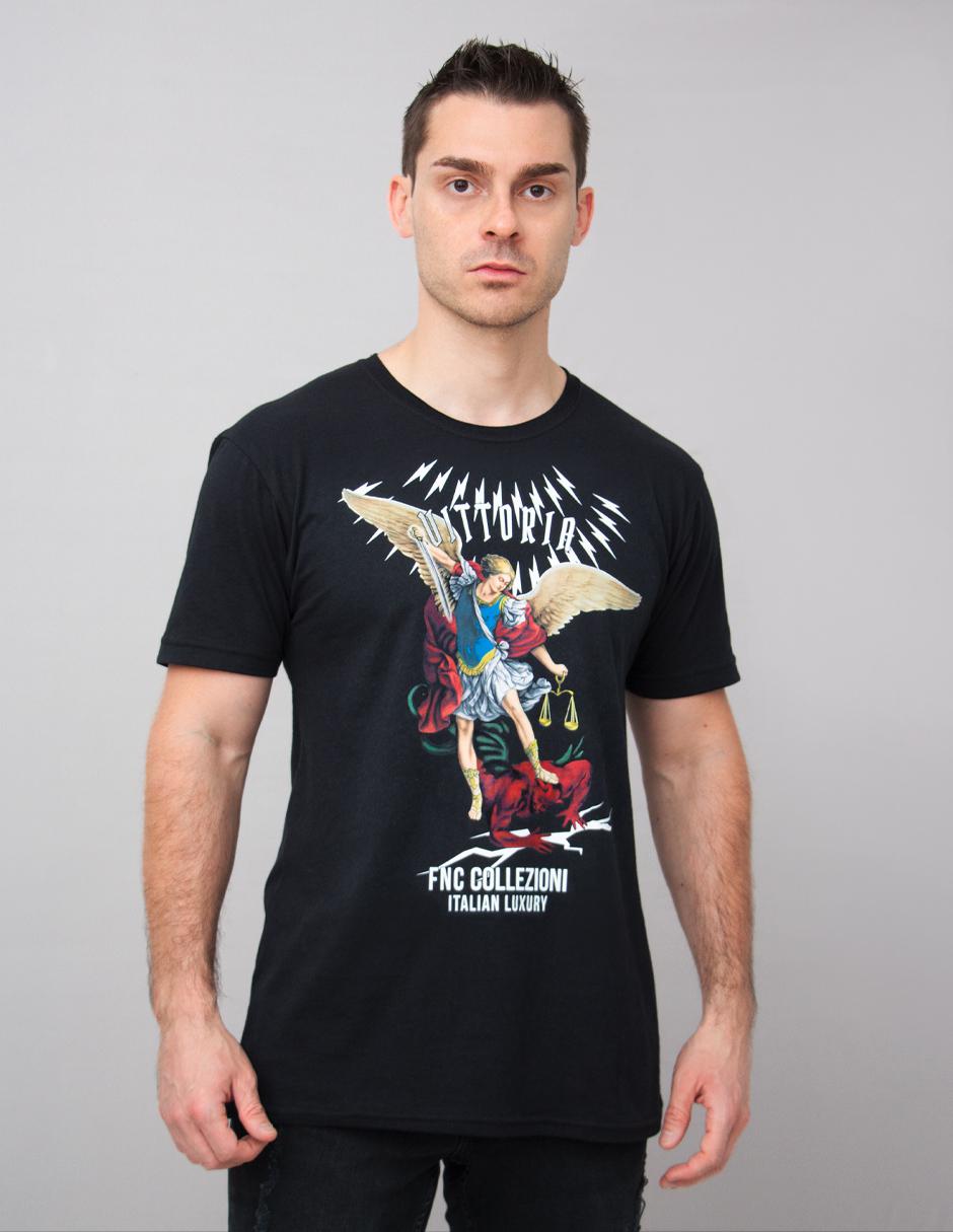 Playera cuello redondo para hombre