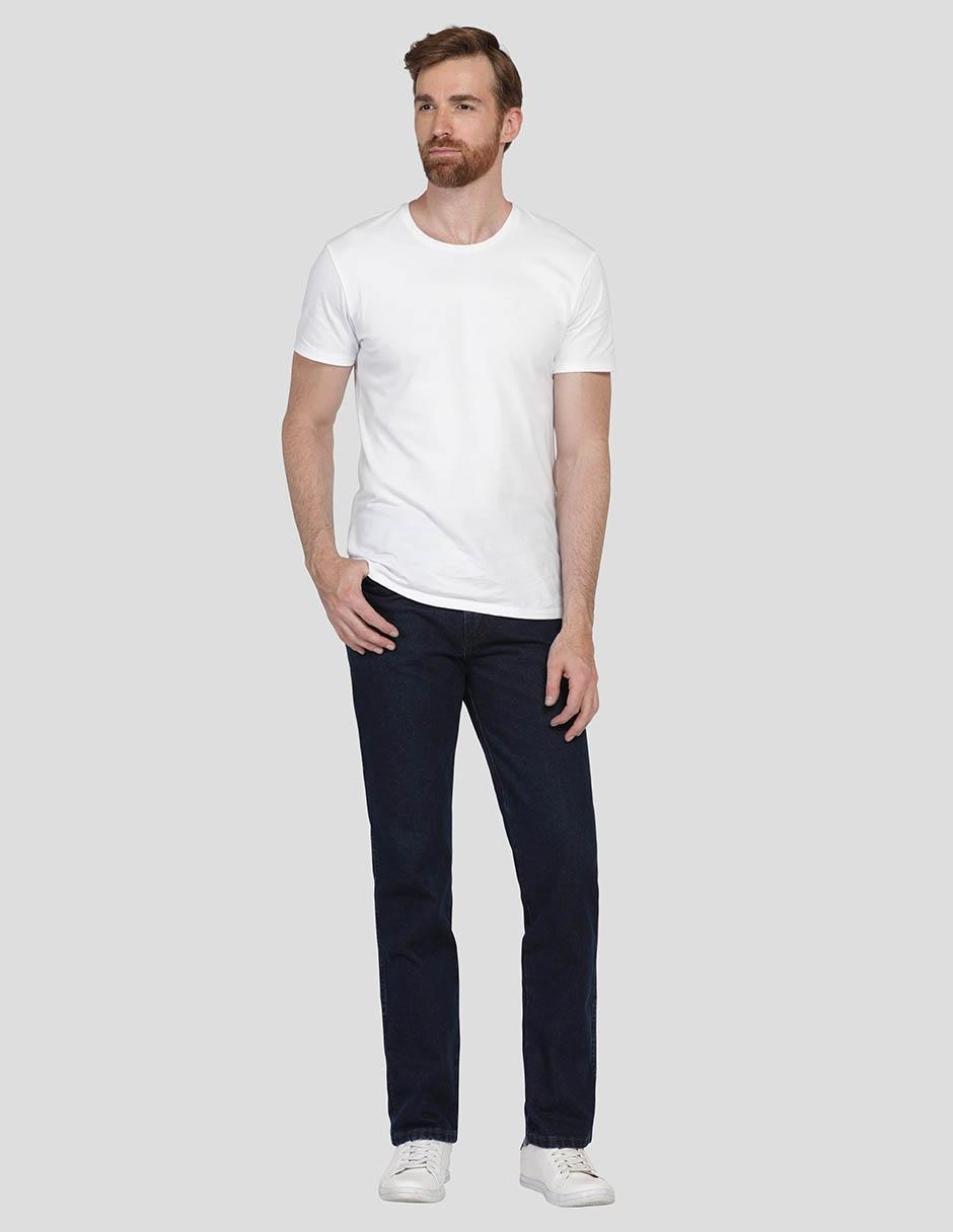 Jeans slim lavado obscuro para hombre 3