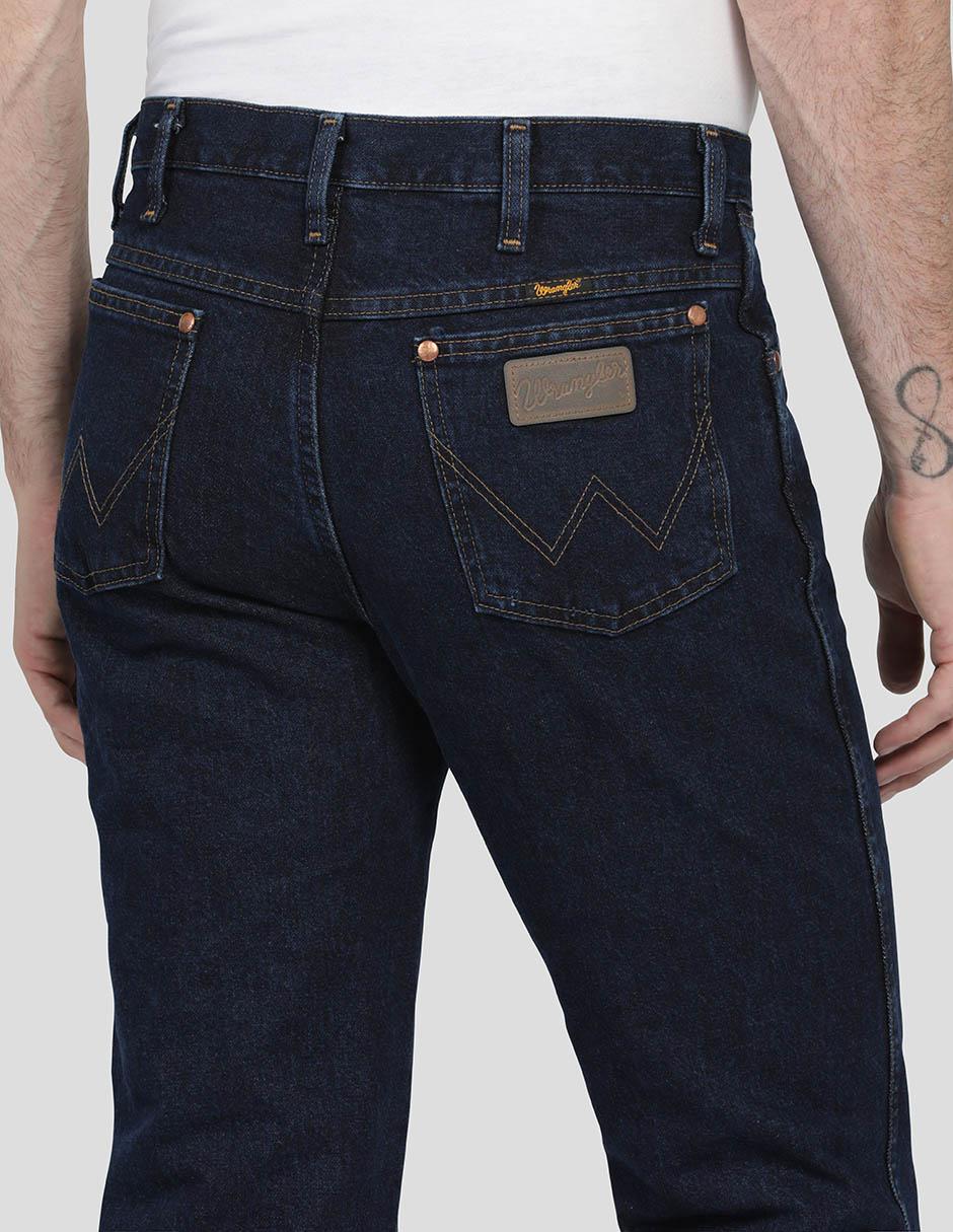 Jeans slim lavado obscuro para hombre 4