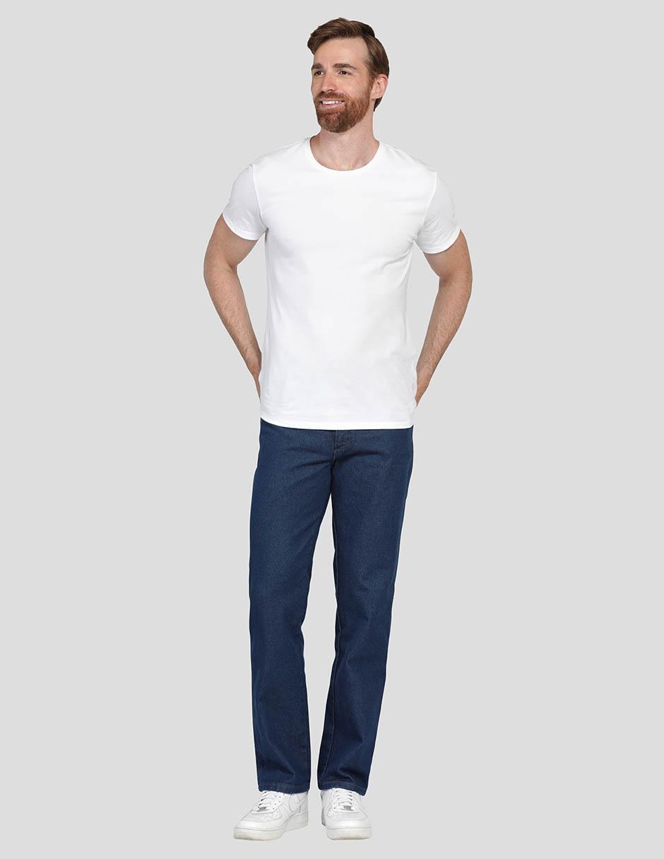 Jeans slim lavado obscuro para hombre 3