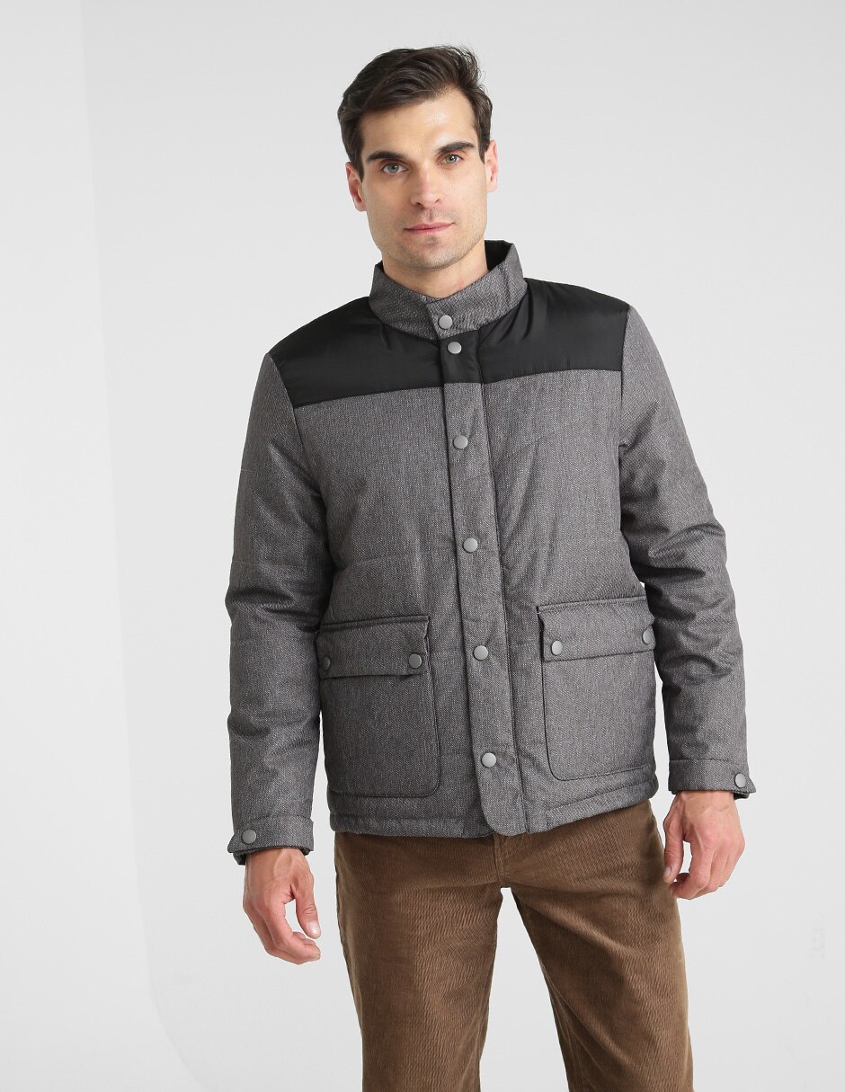 Chamarra London Retro con capucha desmontable para hombre en Liverpool
