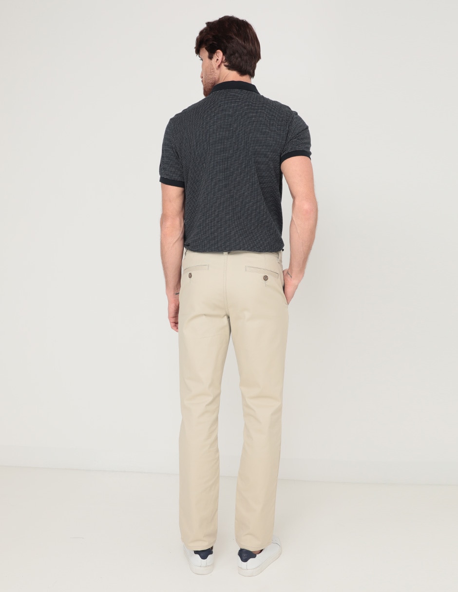 Pantalón slim de algodón para hombre 2