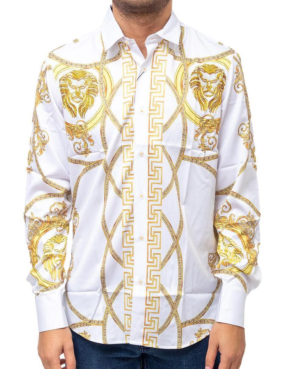 Camisa casual Benziny de algodón manga larga para hombre Liverpool.com.mx
