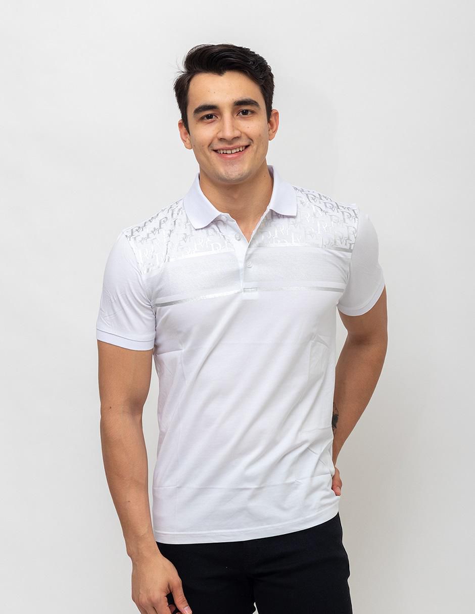 Playera Pavini cuello polo para hombre