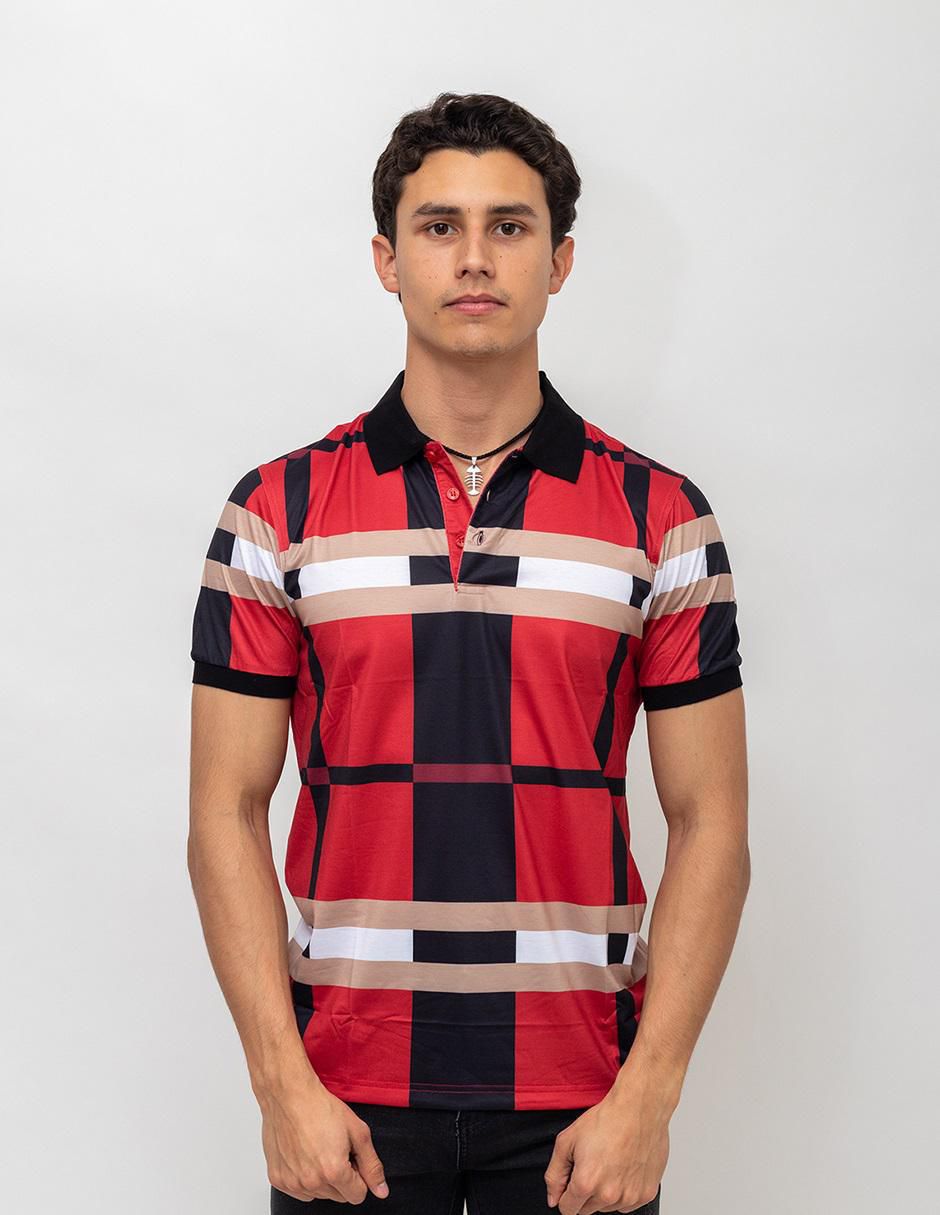 Playera tipo polo Pavini para hombre 