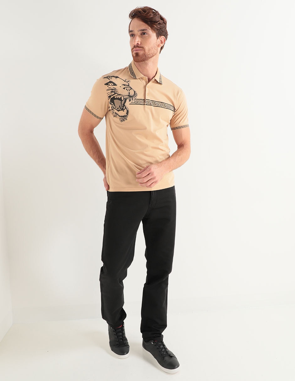 Playera tipo polo para hombre