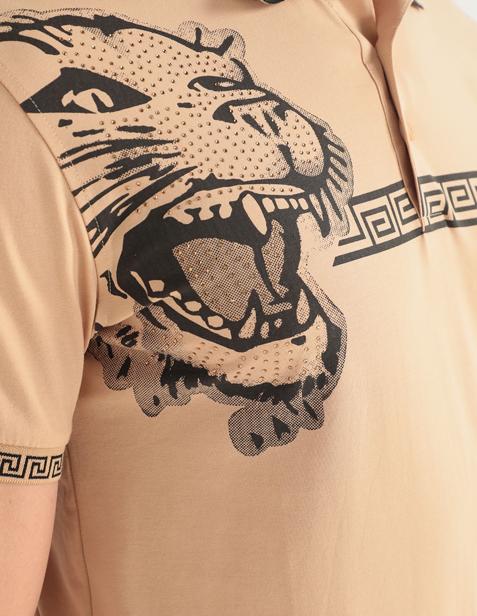 Playera tipo polo para hombre