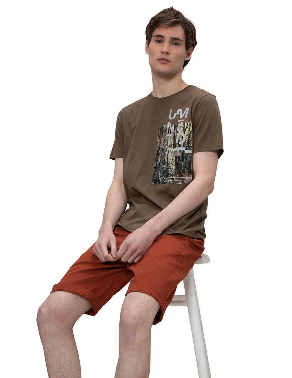 Playera cuello redondo para hombre 3