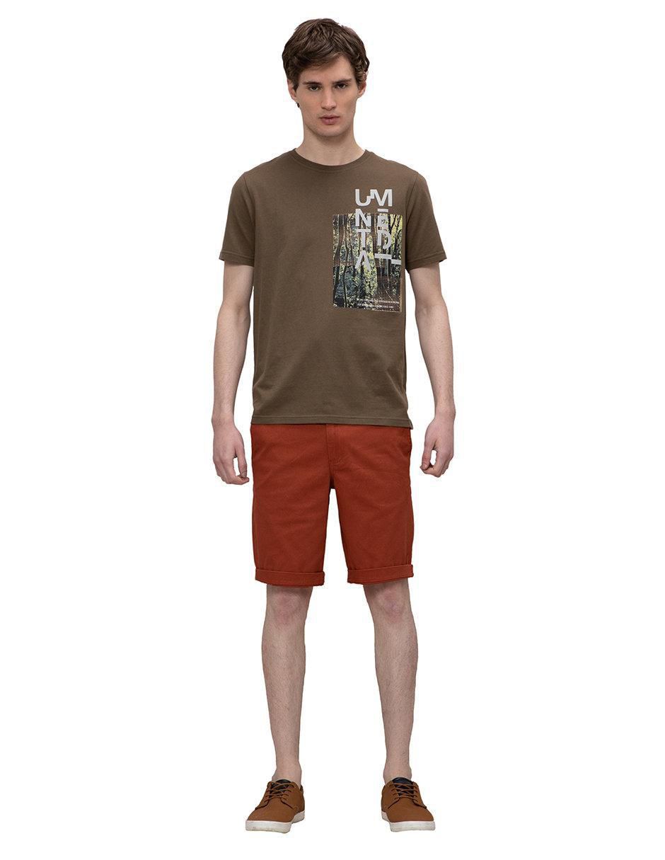 Playera cuello redondo para hombre 4