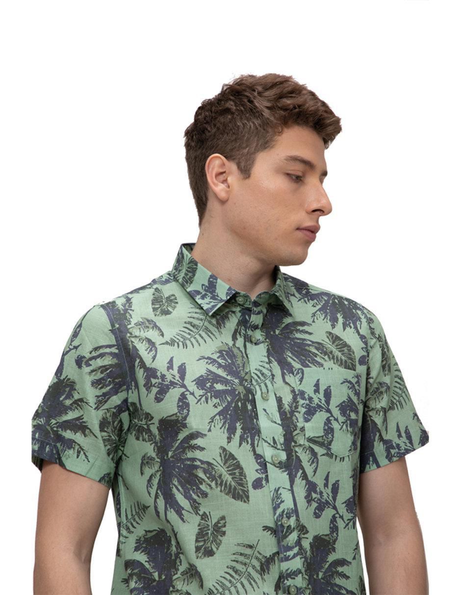 Camisa casual de manga corta para hombre 3