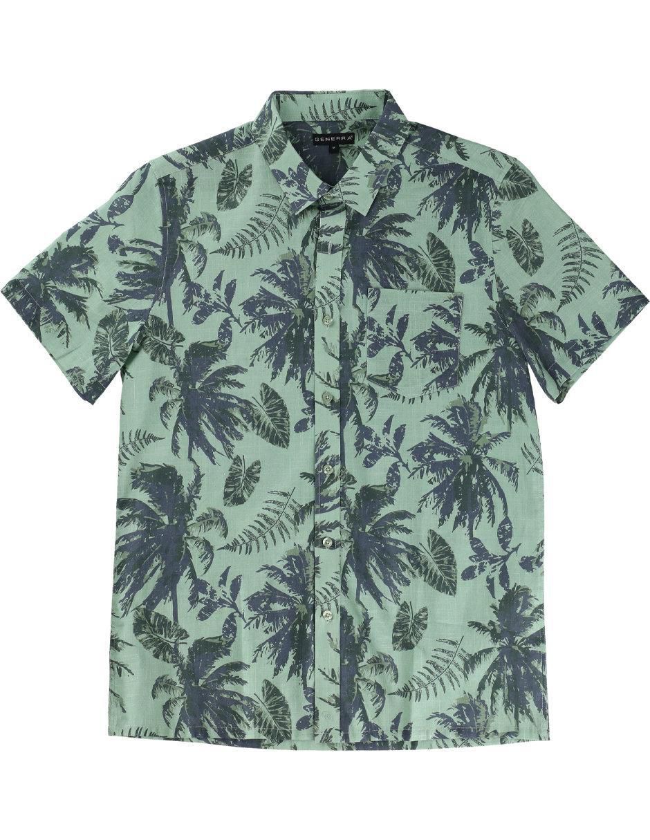 Camisa casual de manga corta para hombre 5
