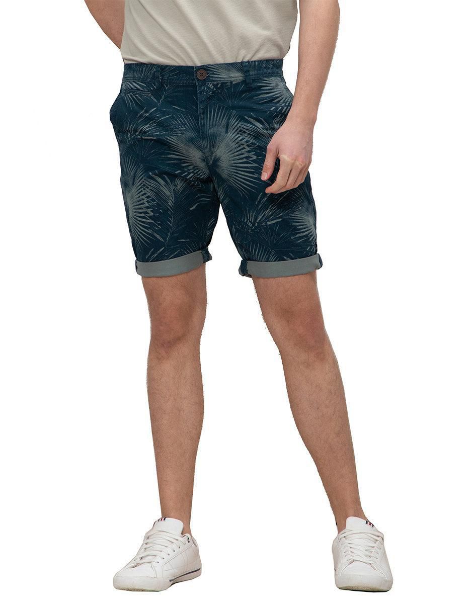 Bermuda de algodón para hombre