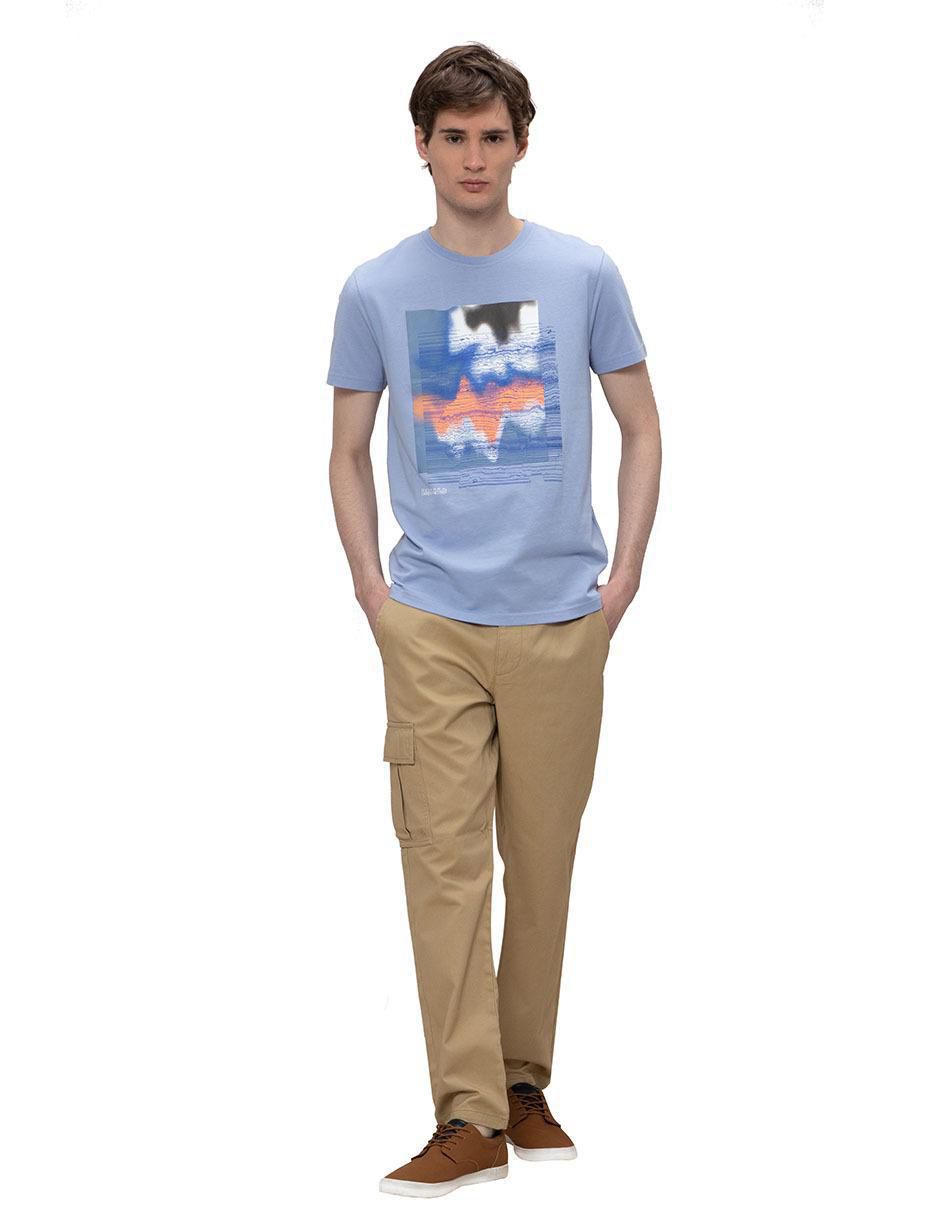 Playera cuello redondo para hombre 4