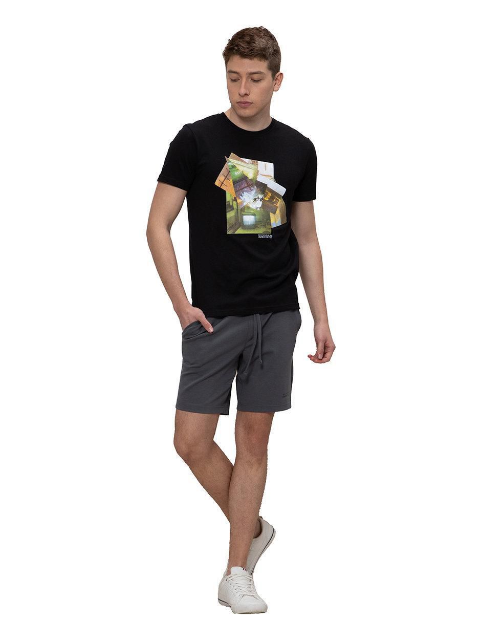 Playera cuello redondo para hombre 4