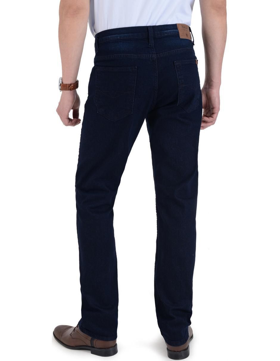 Jeans slim lavado stone wash para hombre 2