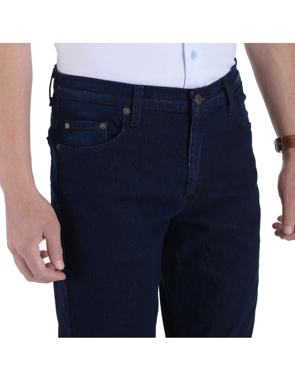 Jeans slim lavado stone wash para hombre 3