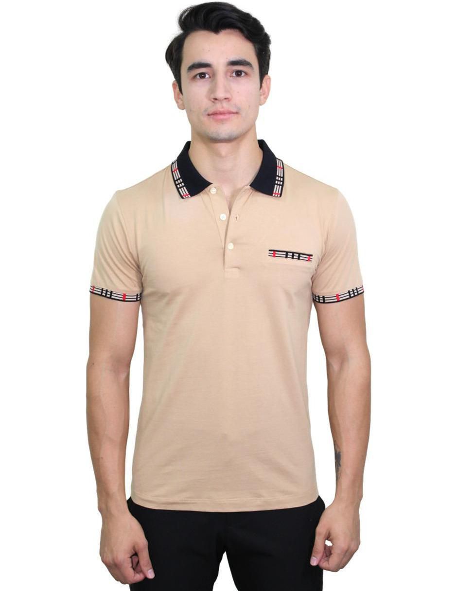 Playera Pavini cuello polo para hombre