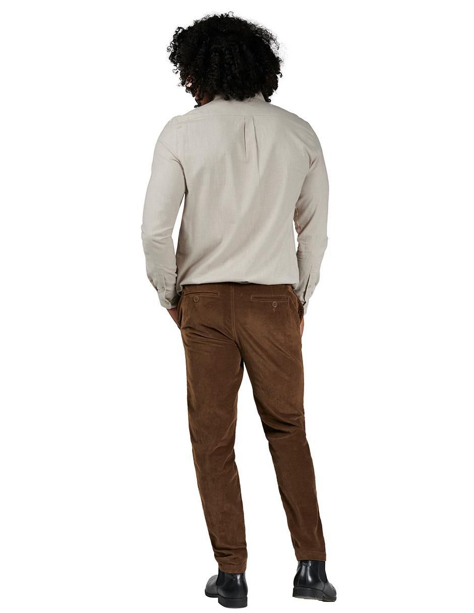 Pantalón business casual slim para hombre 4