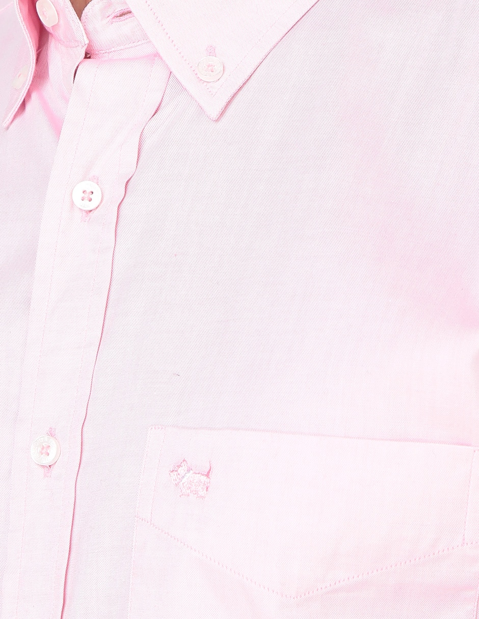 Camisa casual de algodón manga larga para hombre 4