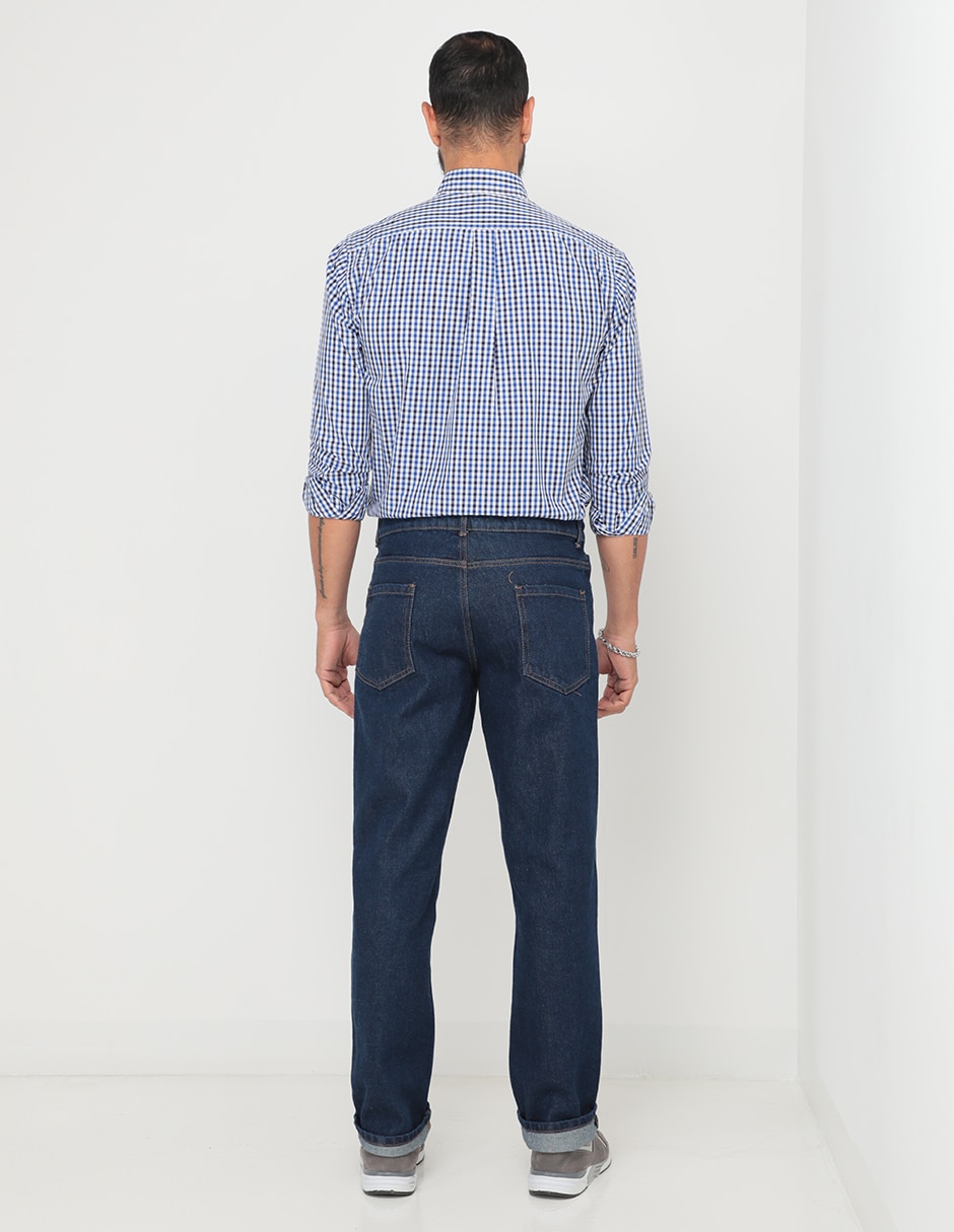 Jeans straight para hombre 2